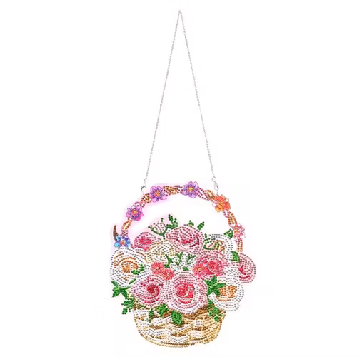 Skylt - Blomsterkorg