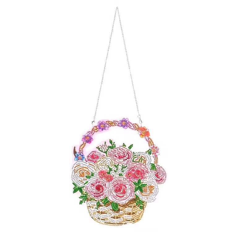 Skylt - Blomsterkorg