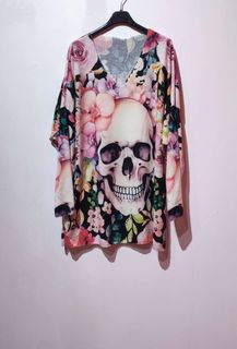 Tröja med tryck - Onesize - Rosa