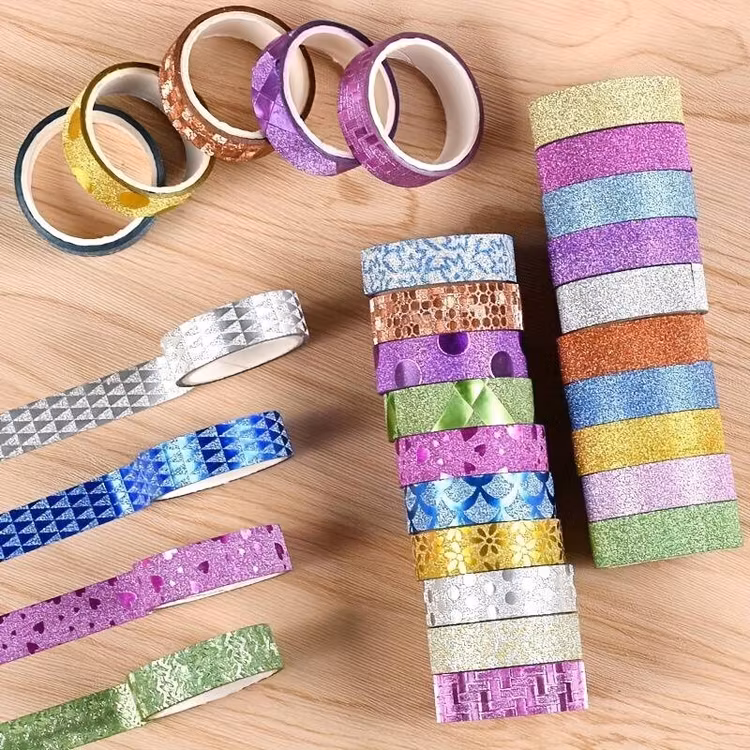 Washi-tejp, glitter - 14mm x 2,5m
