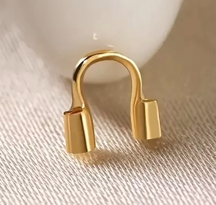 Kopparklämma, guld - 20p
