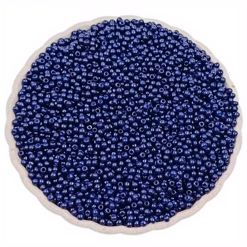 Seedbead, marin, 2mm - Ca 1000st