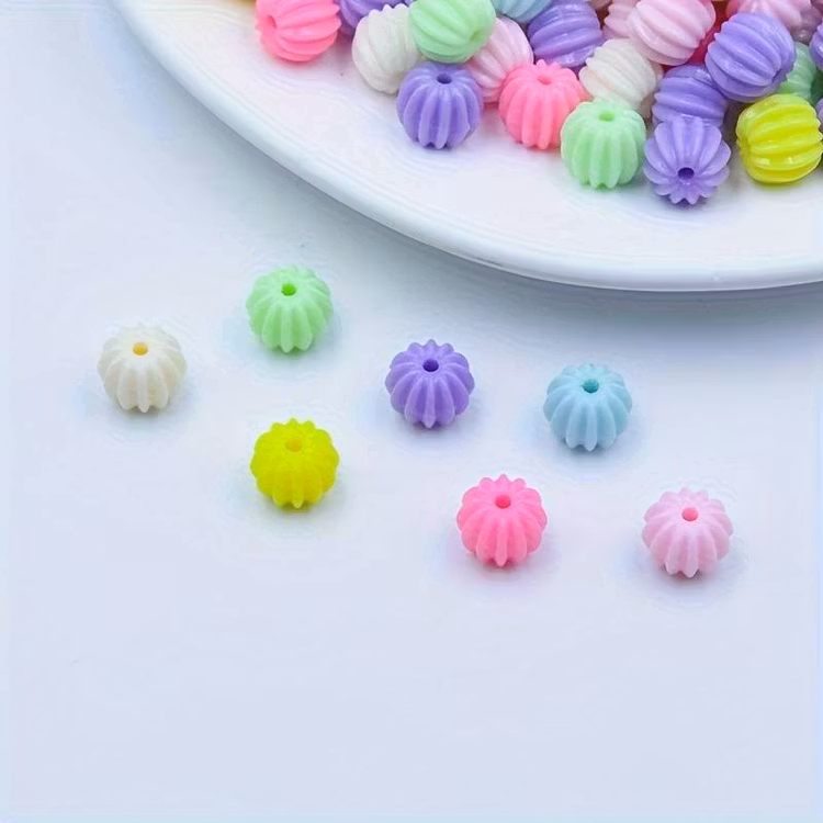 Pumpapärla, mix, 10mm - 50p