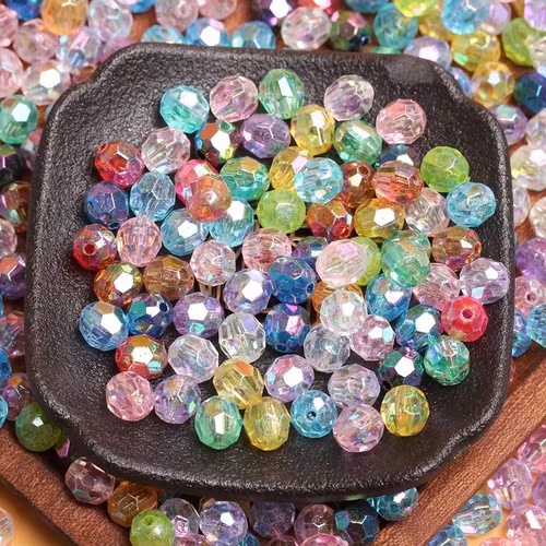 Bicone, mix, 8mm - 50p