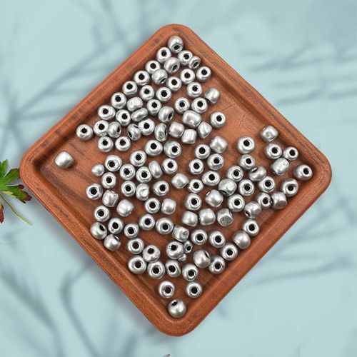 Silver, 4mm - 100p