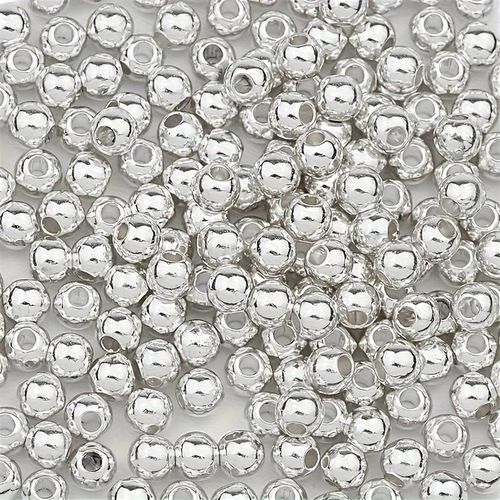 Akryl, silver, 8mm - 50p