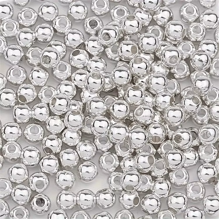 Akryl, silver, 8mm - 50p