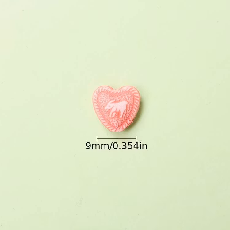 Kinesisk zodiak, mix, 9mm - 50st