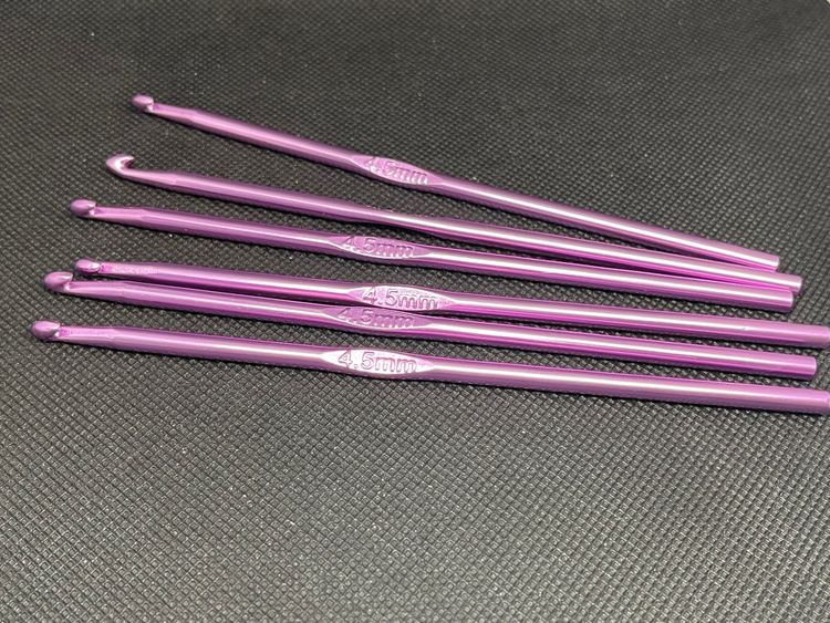 Aluminium, lila - 4,5mm