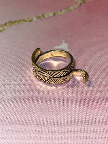Justerbar tråd-ring - Guld