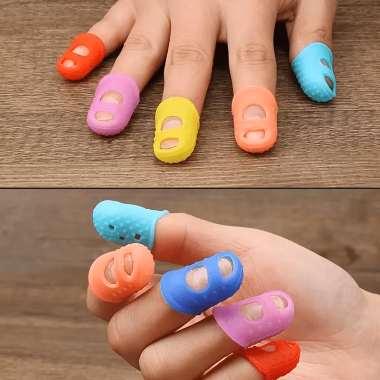 Fingerskydd silikon - 3st