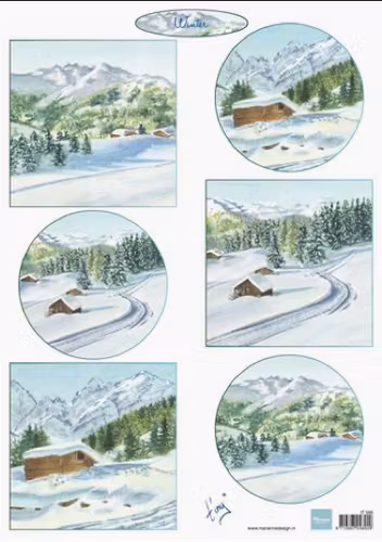 Marianne Design - Tiny's Winter - IT599 - Landscapes
