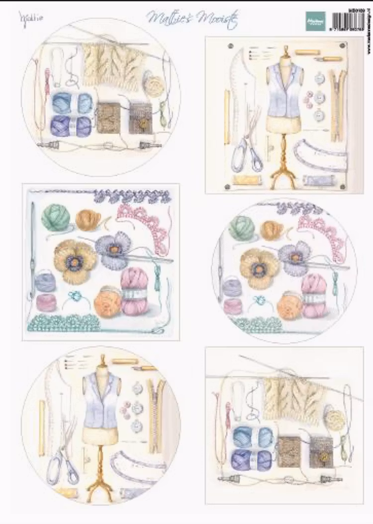 Marianne Design - Matties Mooiste - MB0189 - Crochet