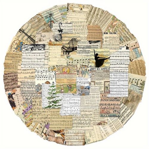 Klistermärken - Notblad - 25 st