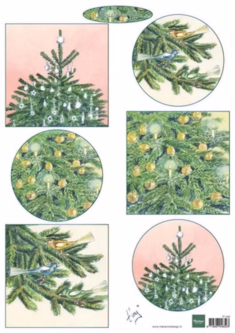Marianne Design - Tiny's Winter - IT598 - Trees
