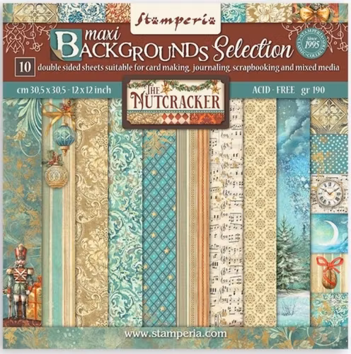 Stamperia - 12x12 Paper pad - The nutcracker - SBBL159