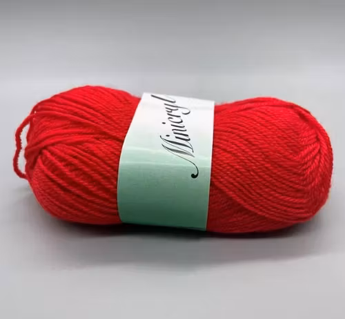 Minicryl - 25g/125m - 27004 - Röd