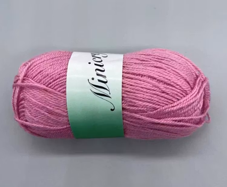 Minicryl - 25g/125m - 27005 - Mörkrosa