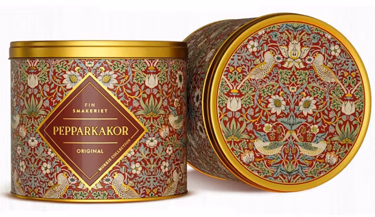 Pepparkakor - Årets burk 2024 - Morris collection - 430g