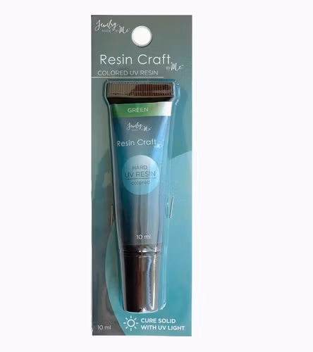 UV-resin - Transparent grön - 10ml