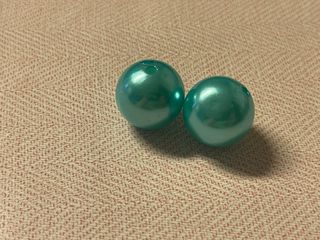 Matt glans, ljus turkos - 20mm