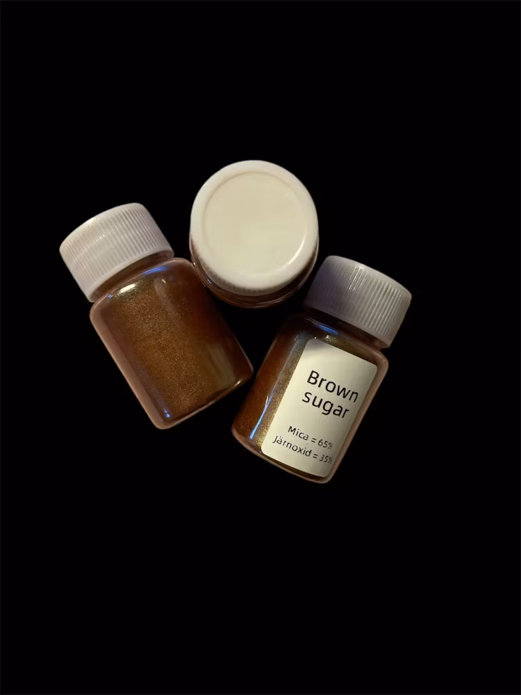 Mica-pulver, brown sugar - 20ml