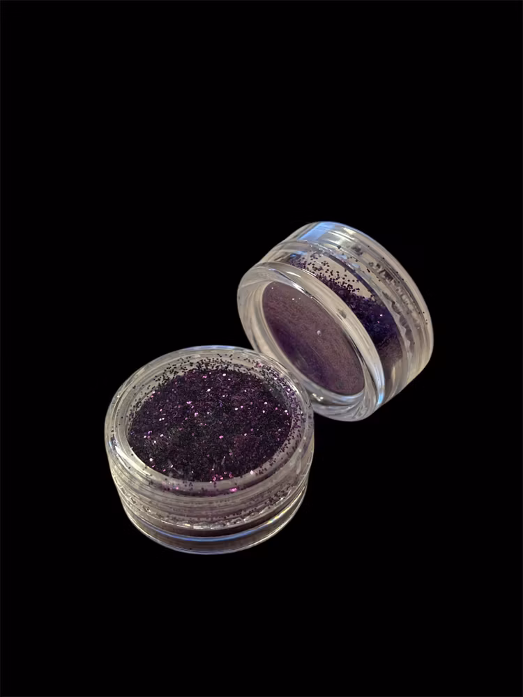 Glitter i burk - Lila