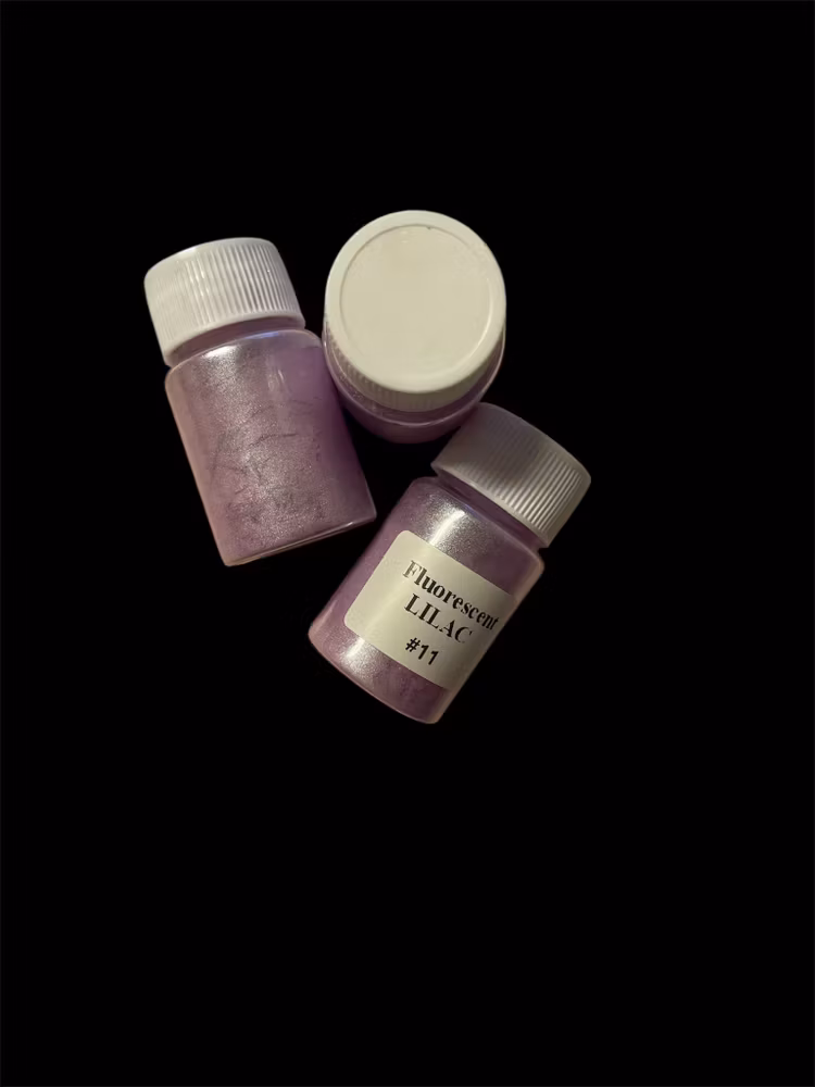 Mica-pulver, Fluorescent lilac - 20ml