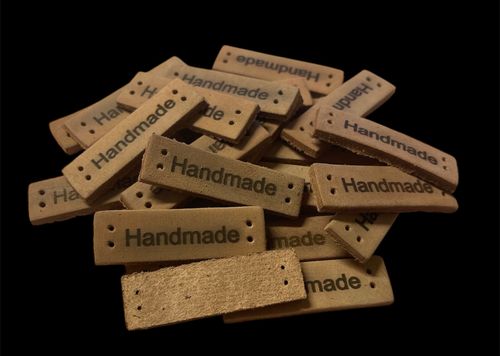 Handmade i äkta läder - 5st