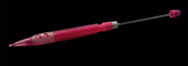 Pärlbar blyertspenna, 0,7 - Rosa