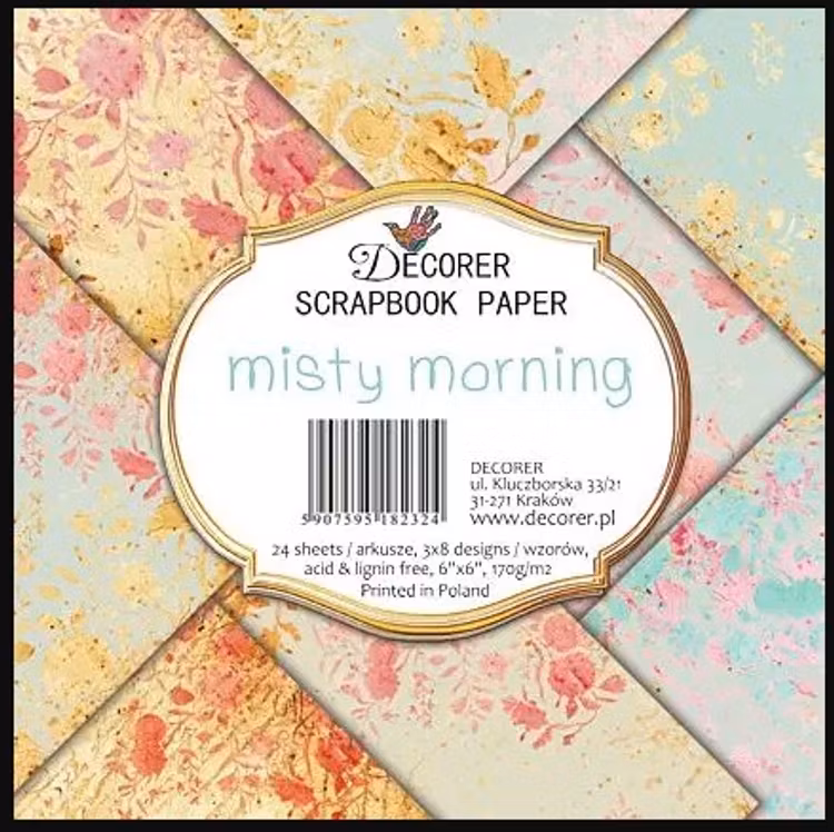Decorer - Misty morning (15x15cm)