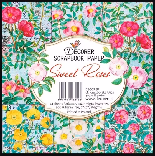 Decorer - Sweet roses (15x15cm)