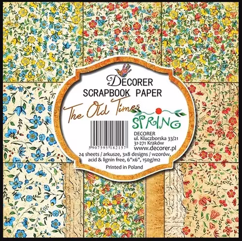 Decorer - The old times spring (15x15cm)