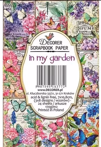 Decorer Mini - In my garden (7x10,8cm)