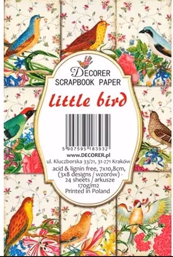 Decorer Mini - Little bird (7x10,8cm)