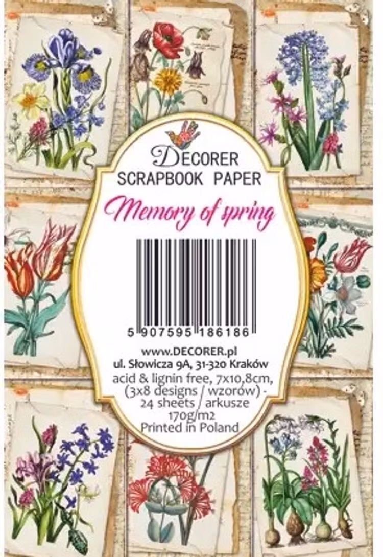 Decorer Mini - Memory of spring (7x10,8cm)