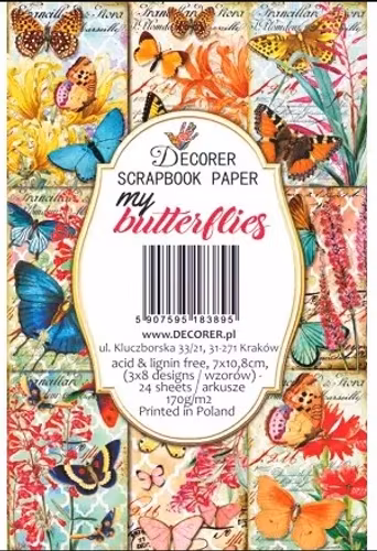 Decorer Mini - My butterflies (7x10,8cm)