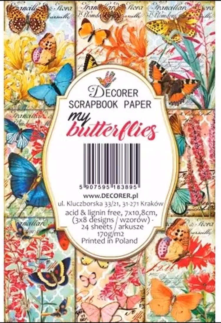 Decorer Mini - My butterflies (7x10,8cm)