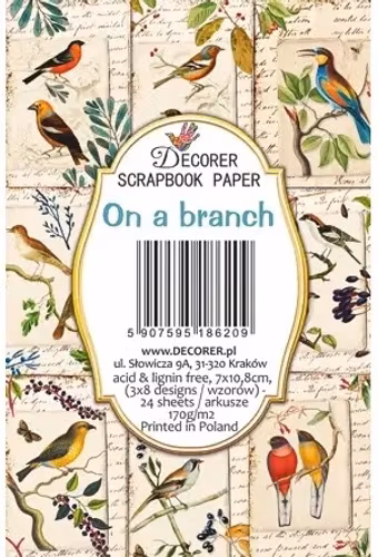 Decorer Mini - On a branch (7x10,8cm)
