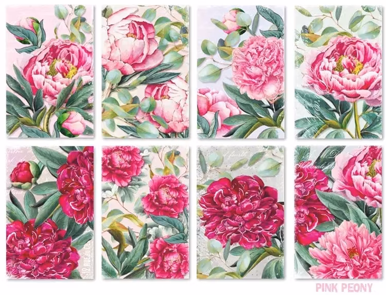 Decorer Mini - Pink peony (7x10,8cm)