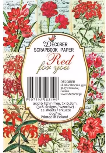 Decorer Mini - Red for you (7x10,8cm)