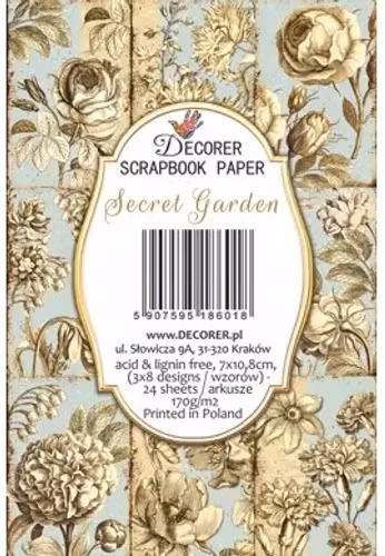 Decorer Mini - Secret garden (7x10,8cm)