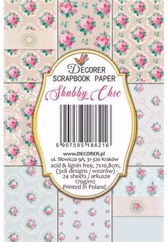 Decorer Mini - Shabby chic (7x10,8cm)