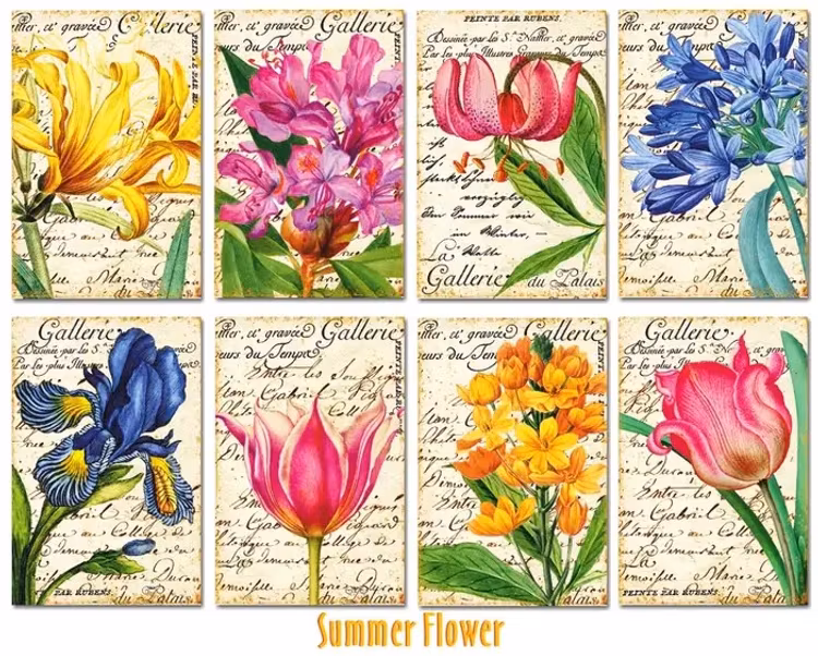 Decorer Mini - Summer flower (7x10,8cm)