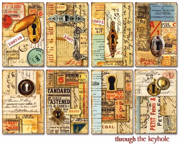 Decorer Mini - Through the keyhole (7x10,8cm)