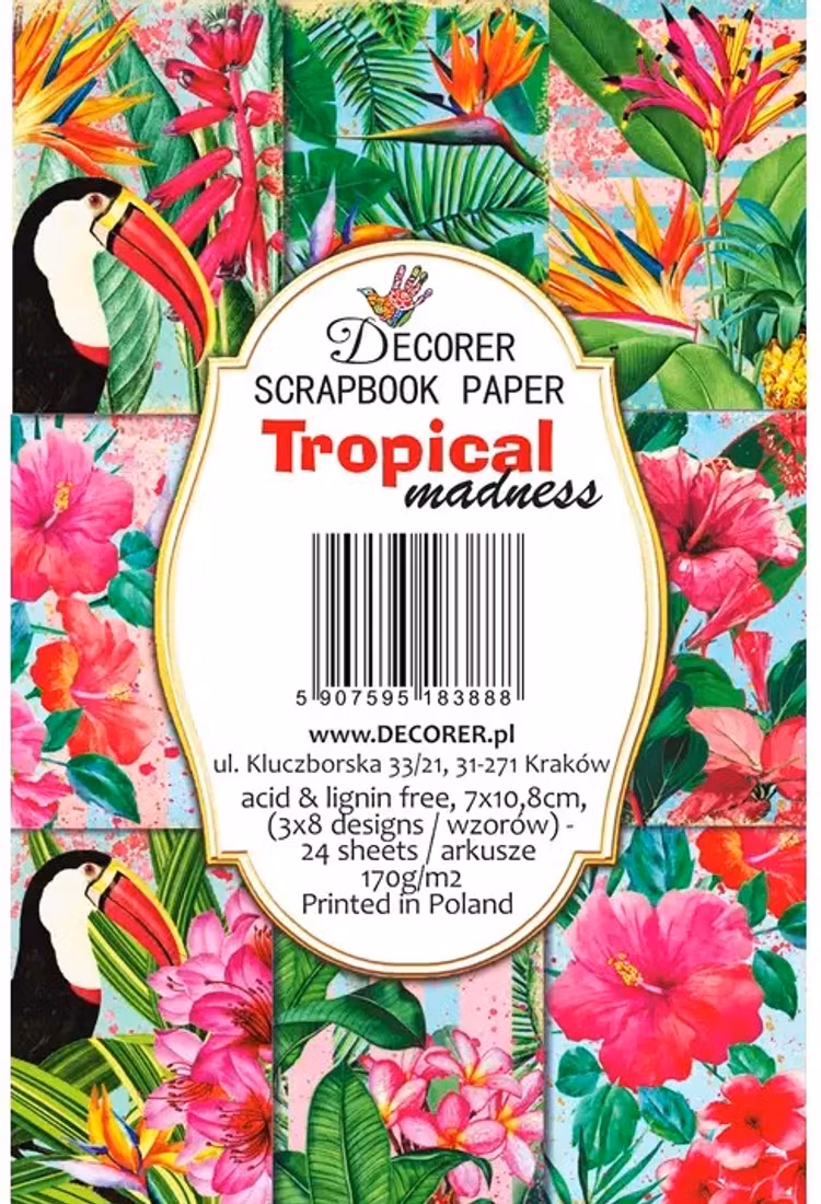 Decorer Mini - Tropical madness (7x10,8cm)