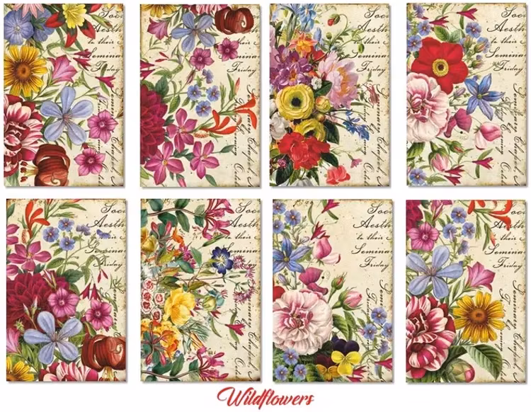 Decorer Mini - Wildflowers (7x10,8cm)