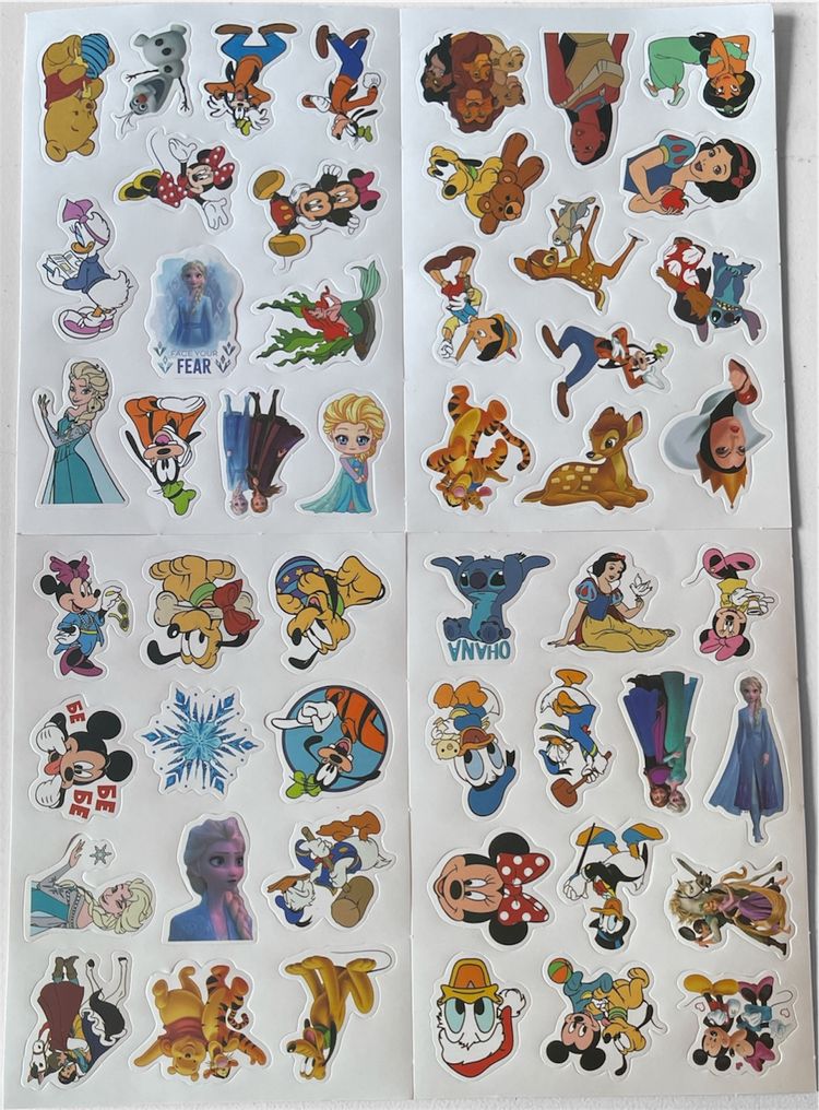 Klistermärken - Disney - 100st