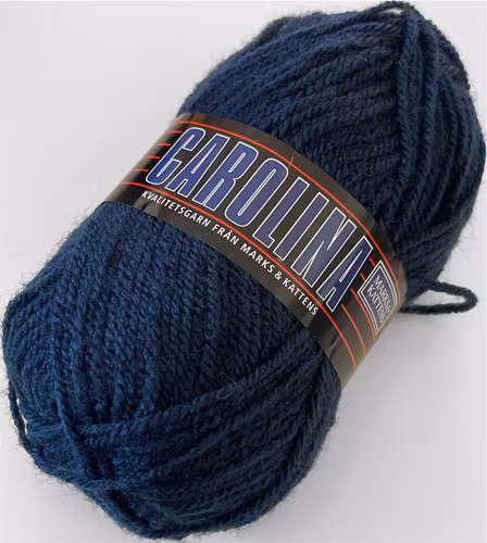 Carolina, 50g/128m - 823 - Mörkblå