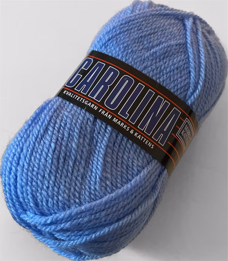Carolina, 50g/128m - 816 - Blå